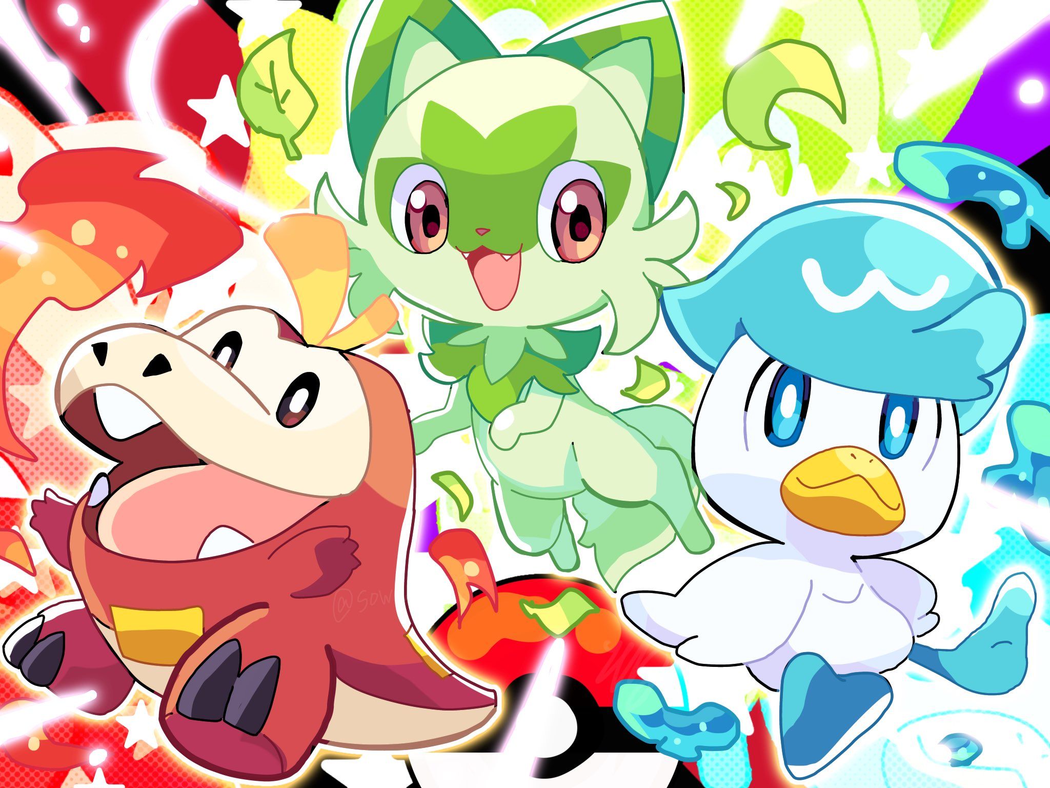 2048x1536 Pokémon Paldea Wallpaper