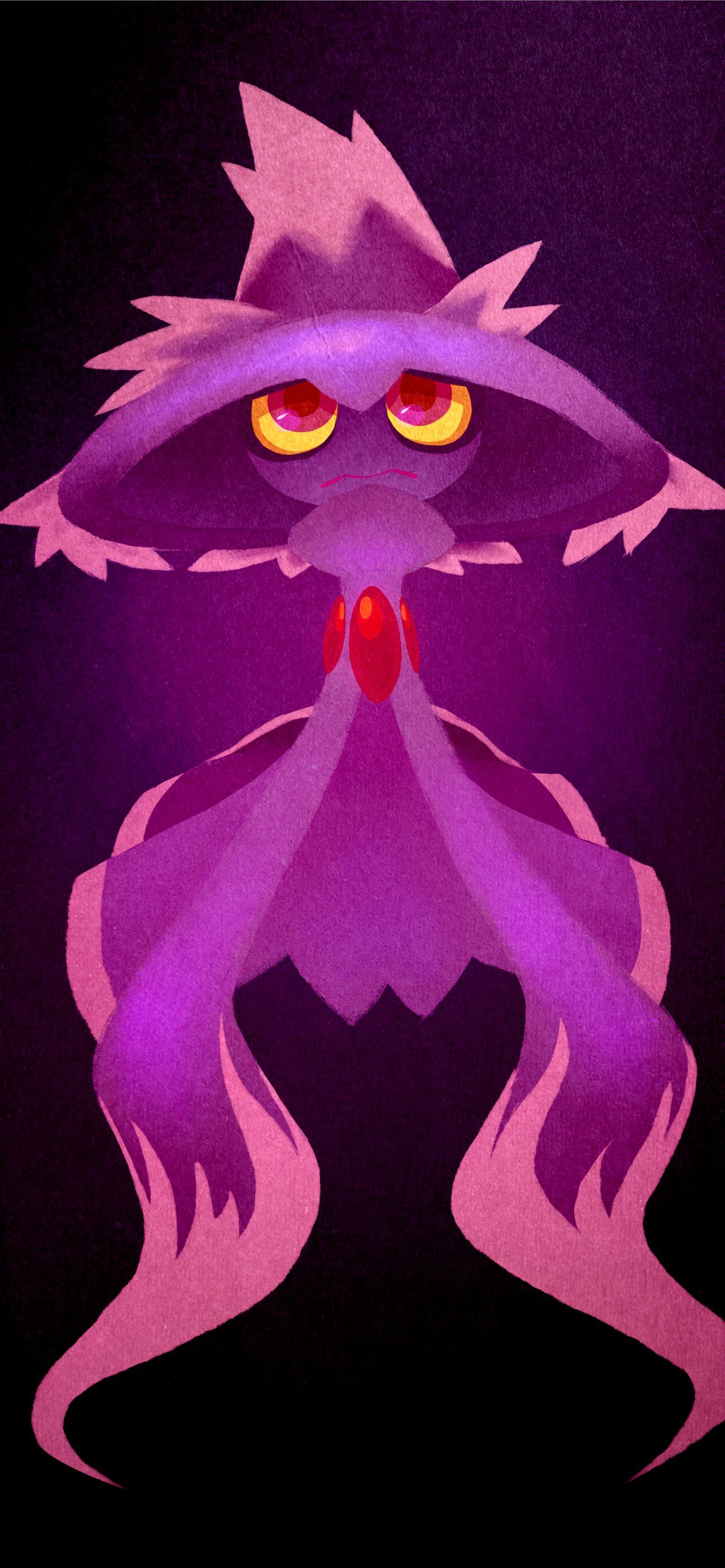 1284x2778 mismagius HD iPhone Wallpaper Free Download