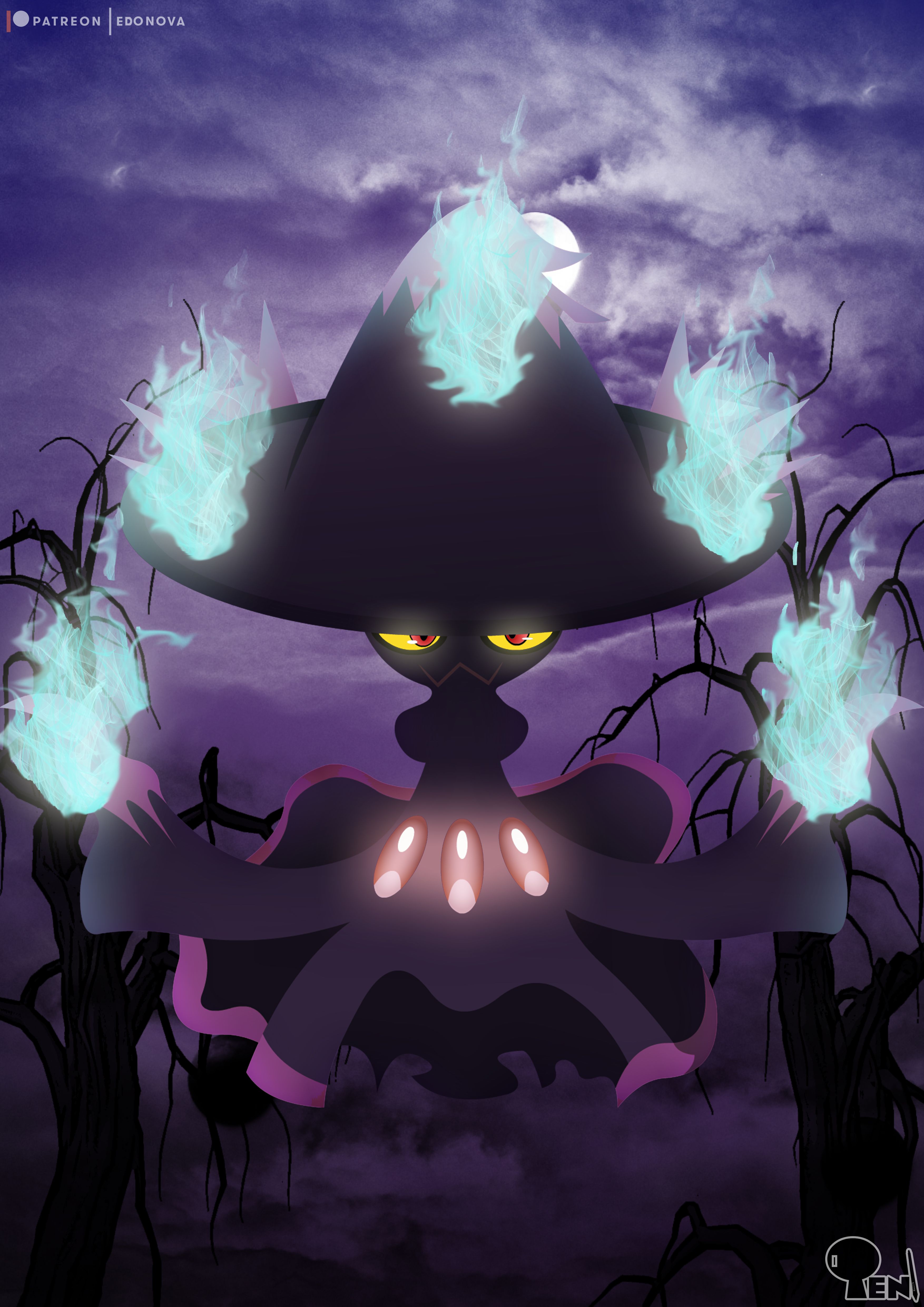 3508x4961 Mismagius Wicked Witch by EdoNova87 on Newgrounds