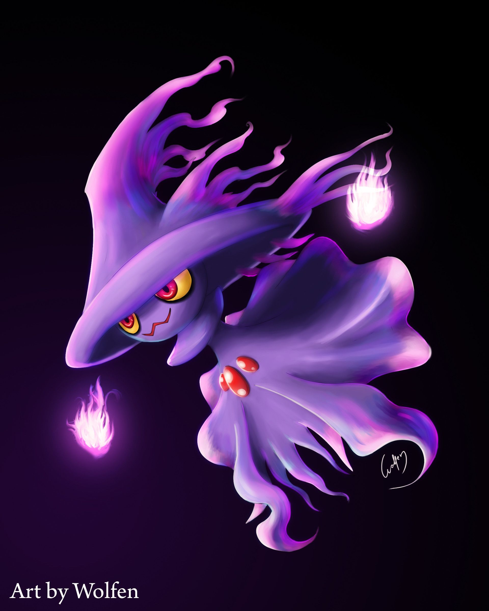 1920x2400 Mismagius pokemon
