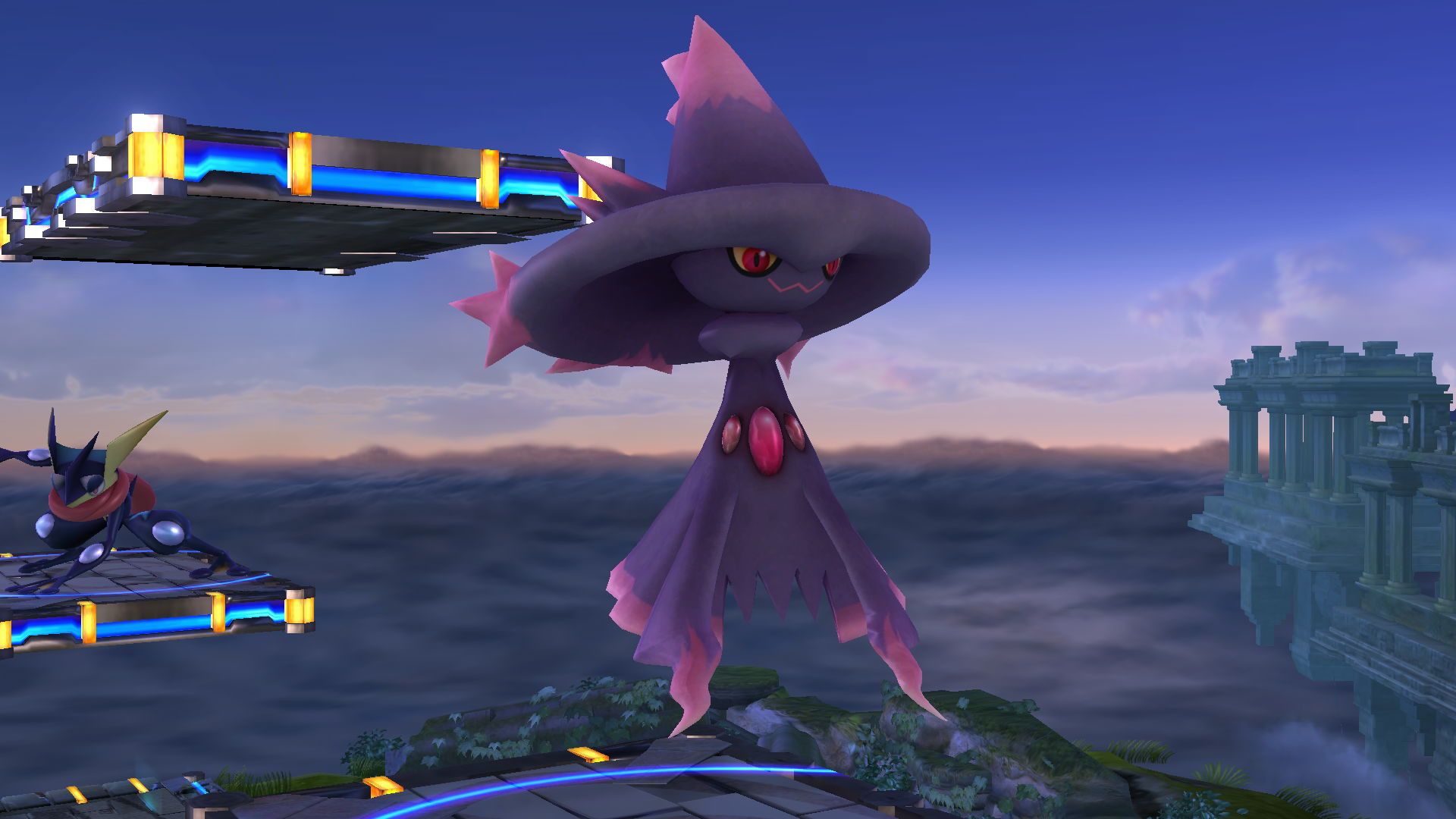 1920x1080 Mismagius over Zelda Work In Progress for Super Smash Bros. (Wii U). SSB4U Works In Progress