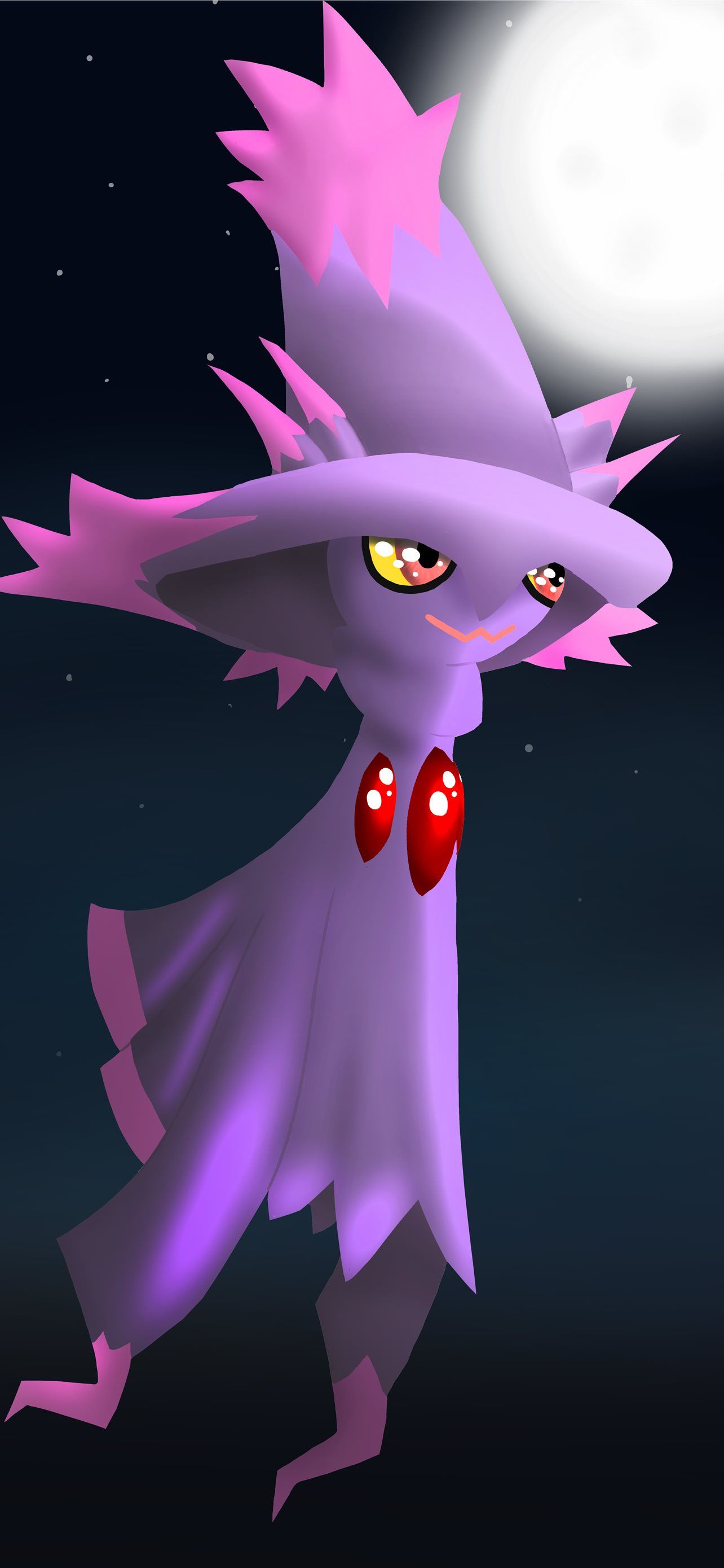 1284x2778 mismagius HD iPhone Wallpaper Free Download