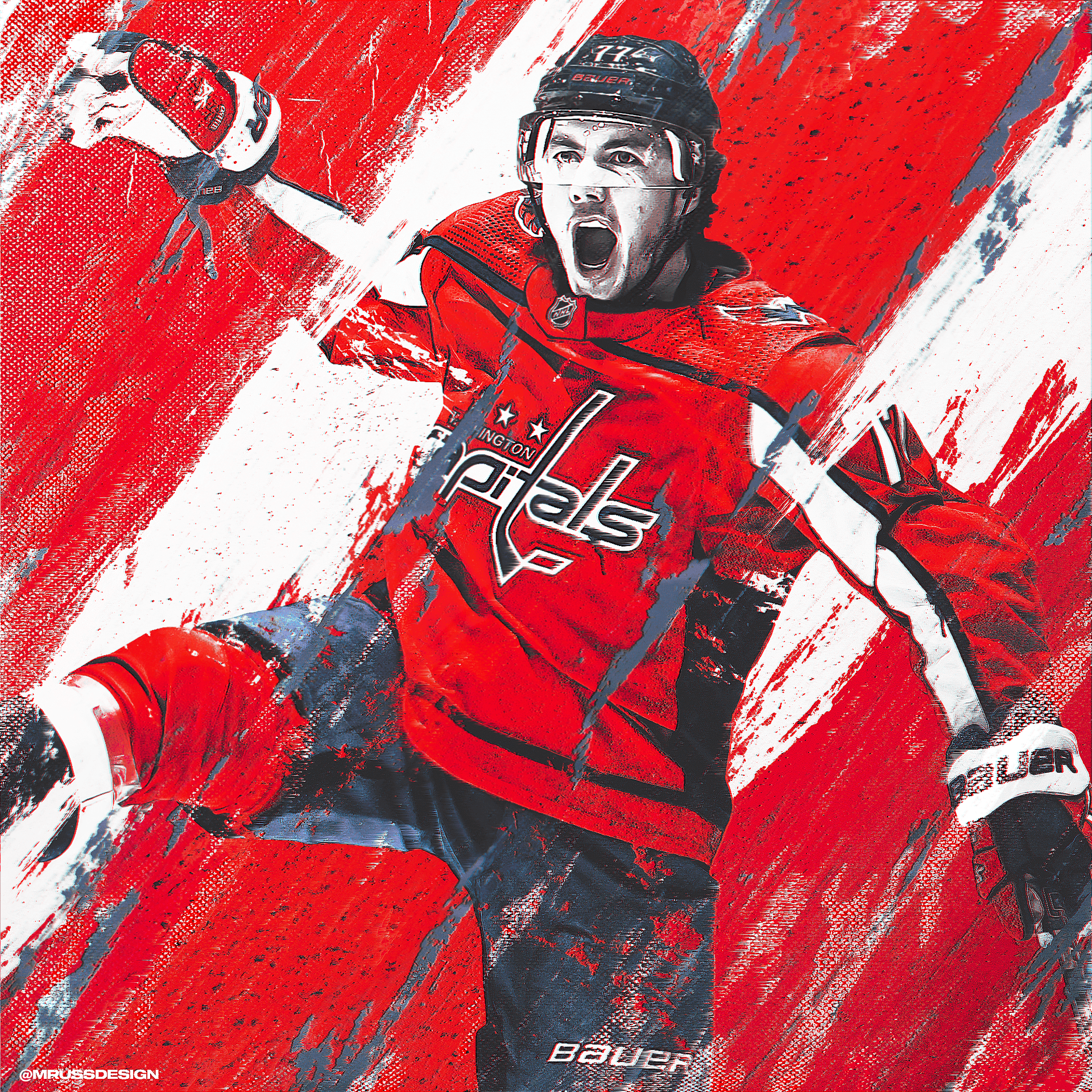1920x1920 Maddie Russell Days of NHL Designs. Day 30. T.J. Oshie