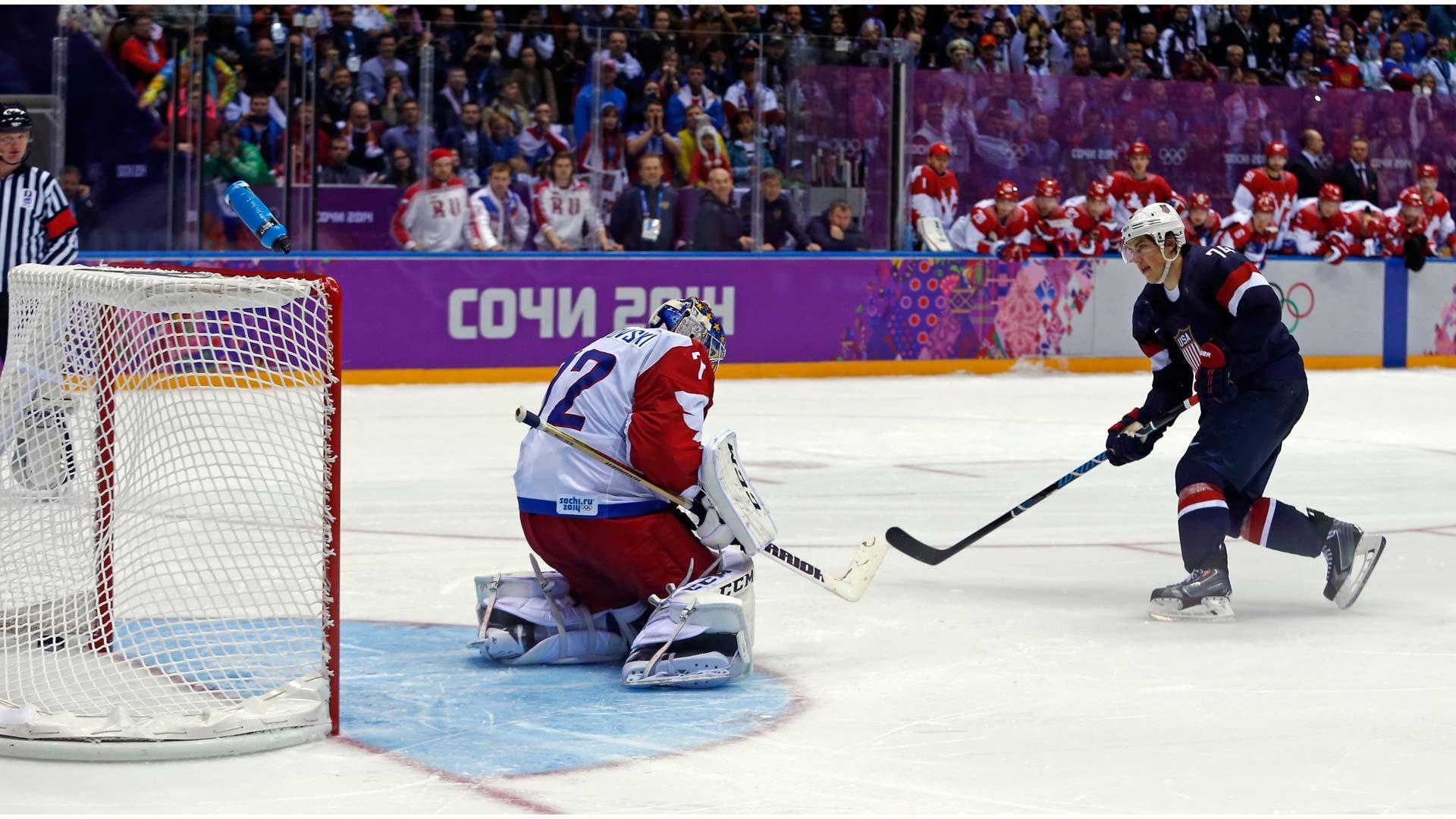 1920x1080 Team USA's T.J. Oshie After Game Winning Goal: 'The American Heroes Are Wearing Camo'