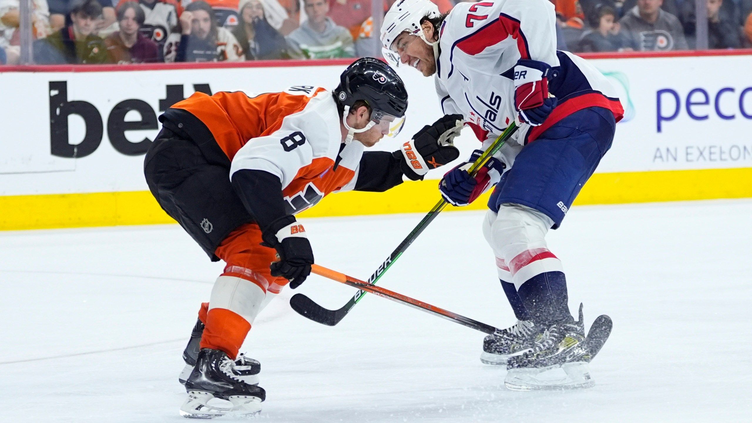2560x1440 Oshie Scores Game Winner Into Empty Net As Capitals Make Playoffs By Beating Flyers