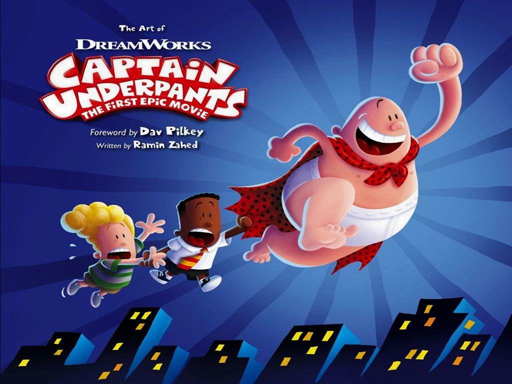 1024x768 Captain Underpants The First Epic Movie (2017) 6 Wallpaper