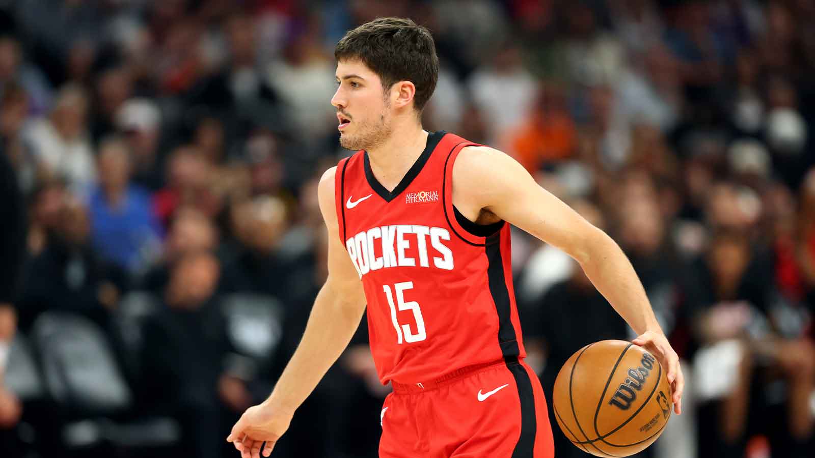 1600x900 Rockets news: Reed Sheppard's health in Game 5 makes win more impressive