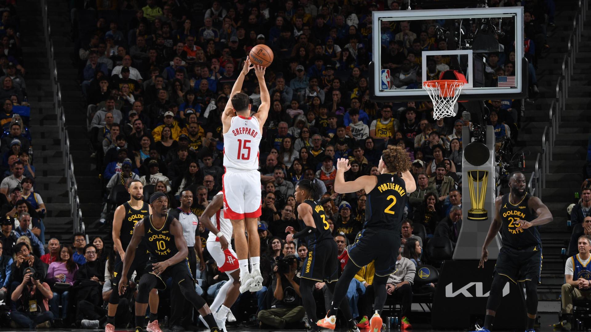 1920x1080 Reed Sheppard drops career high 31 in Rockets' win the Video