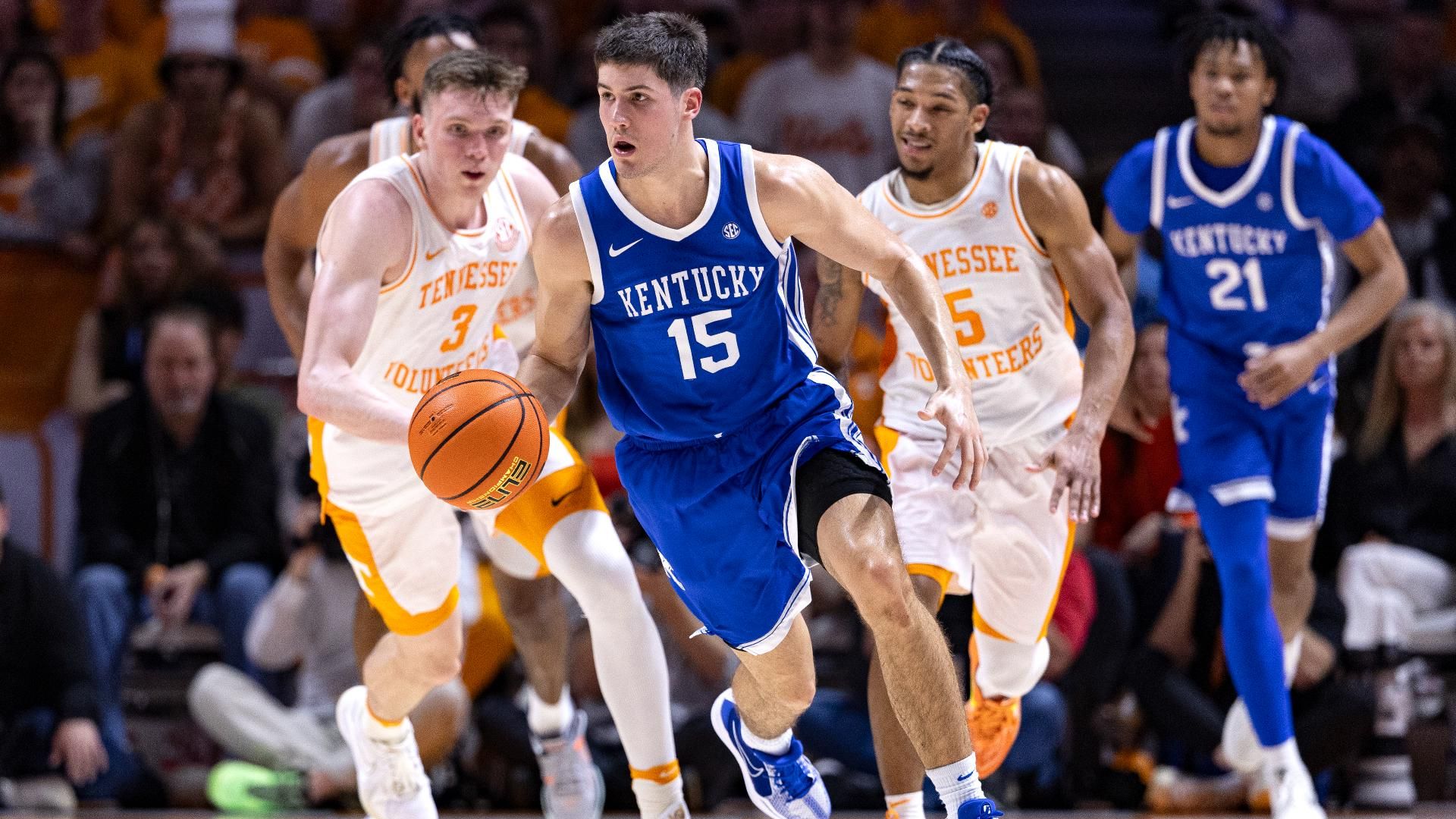1920x1080 Houston Rockets pick Kentucky's Reed Sheppard in first round of 2024 NBA Draft