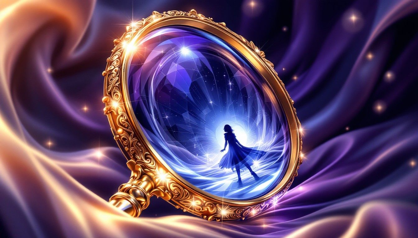 1344x768 Free Magical Mirror Portal Image, Frame, Portal
