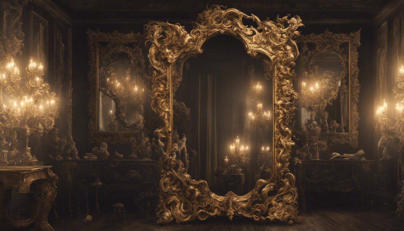 1344x768 Mirror, mirror, on the wall Fairytale Mirror wit