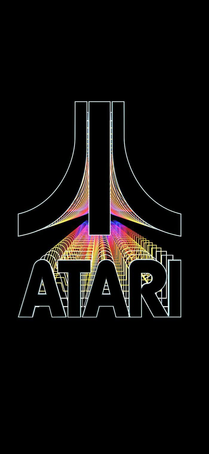 700x1515 80s Themed Atari Wallpaper