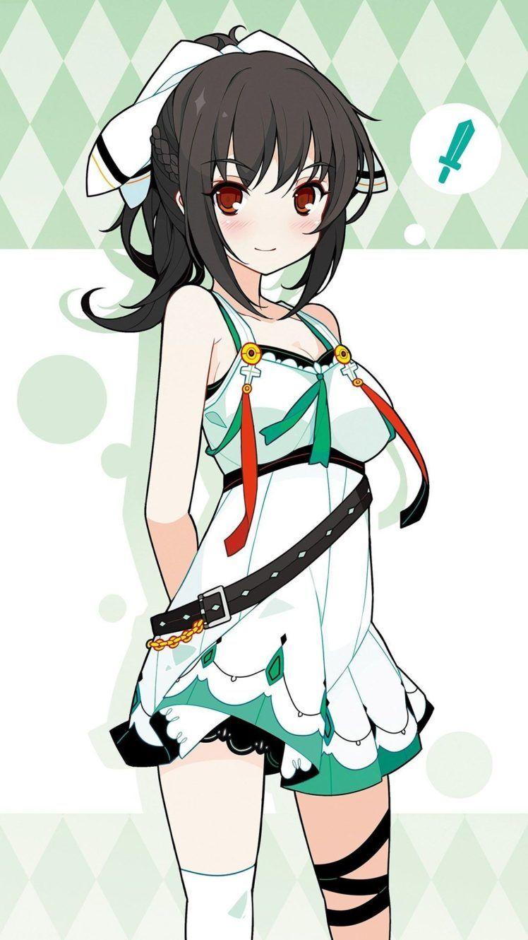 748x1330 Infinite Stratos, Shinonono Houki, Anime girls, Anime HD
