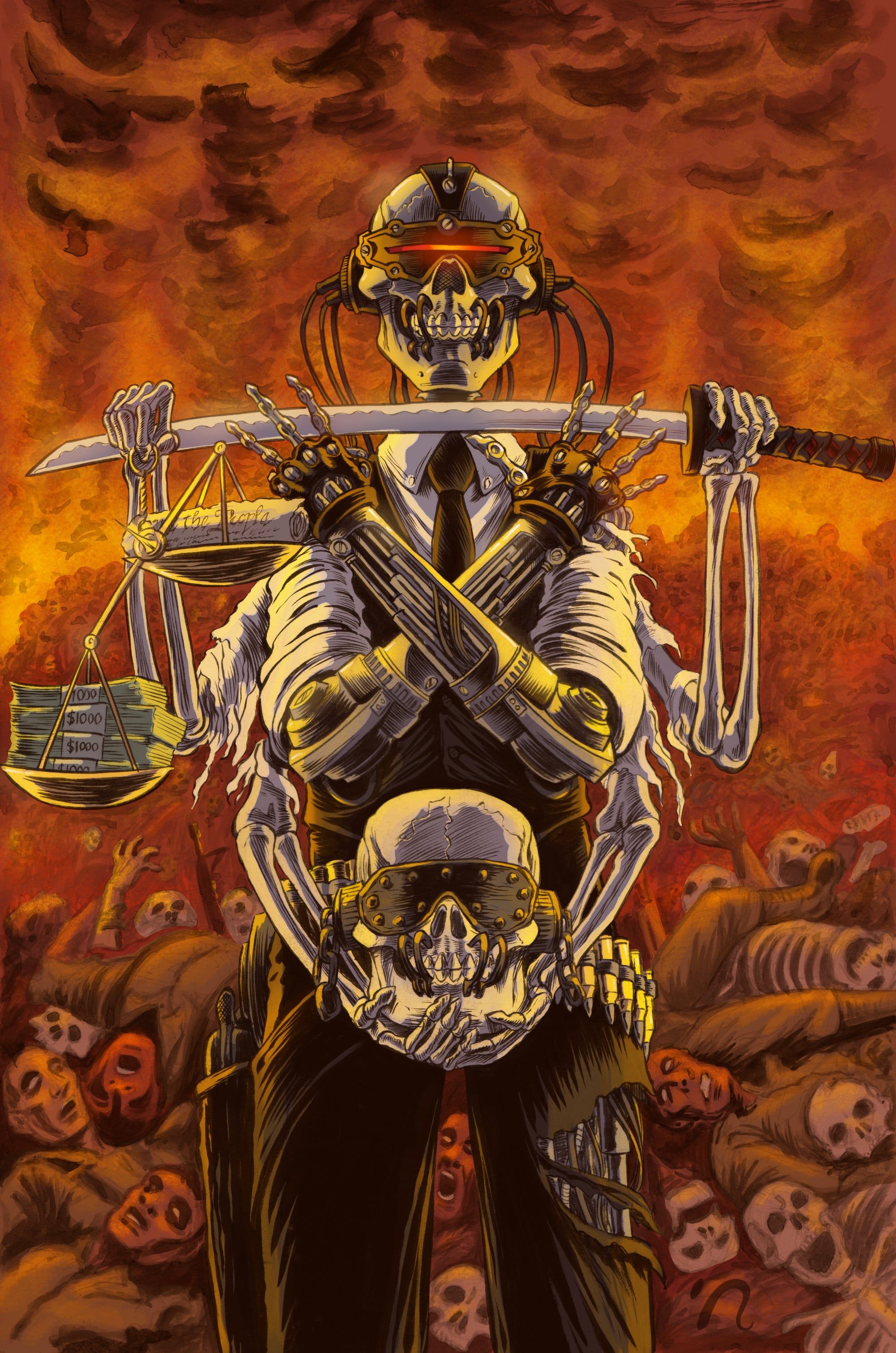 2000x3020 I drew Vic Rattlehead for the recent 35th anniversary poster contest. I hope you dig it!