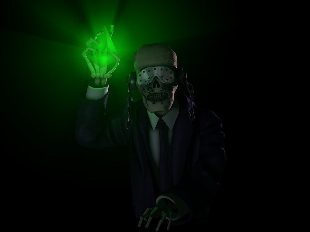 1024x768 Vic Rattlehead 3D. De Megadeth, para lo de Cuitiño, Seminar