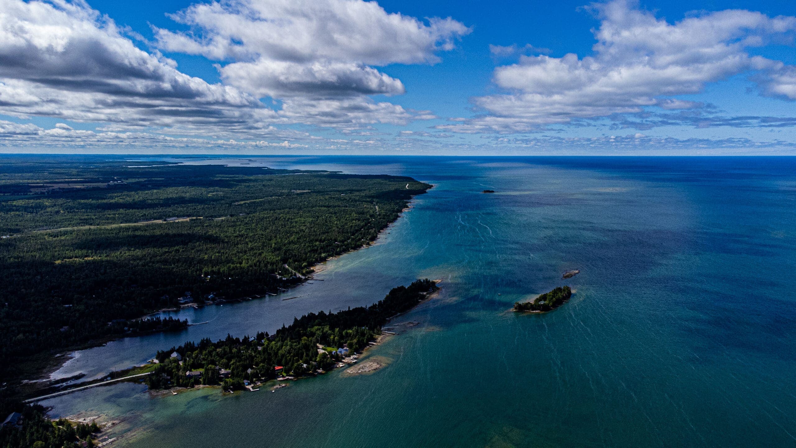 2560x1440 Life before Lake Huron