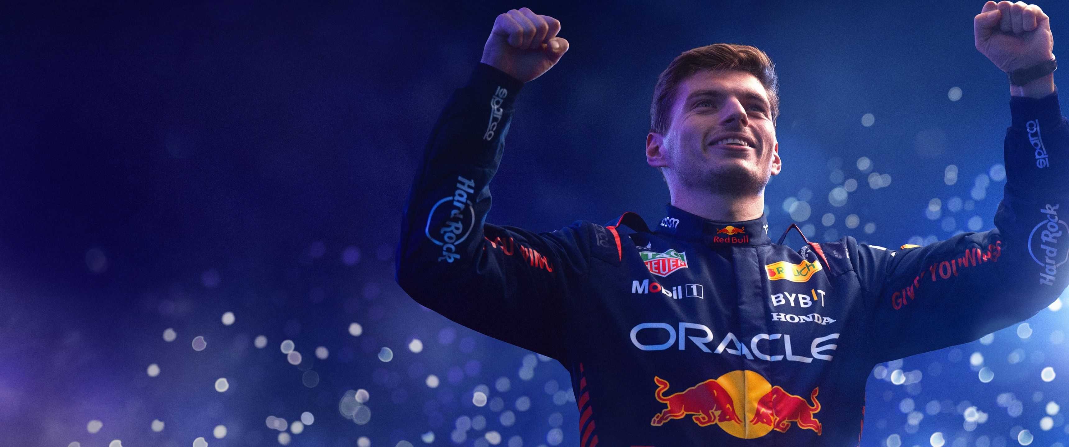 3440x1440 Max Verstappen Wallpaper 4K, F1 Champion
