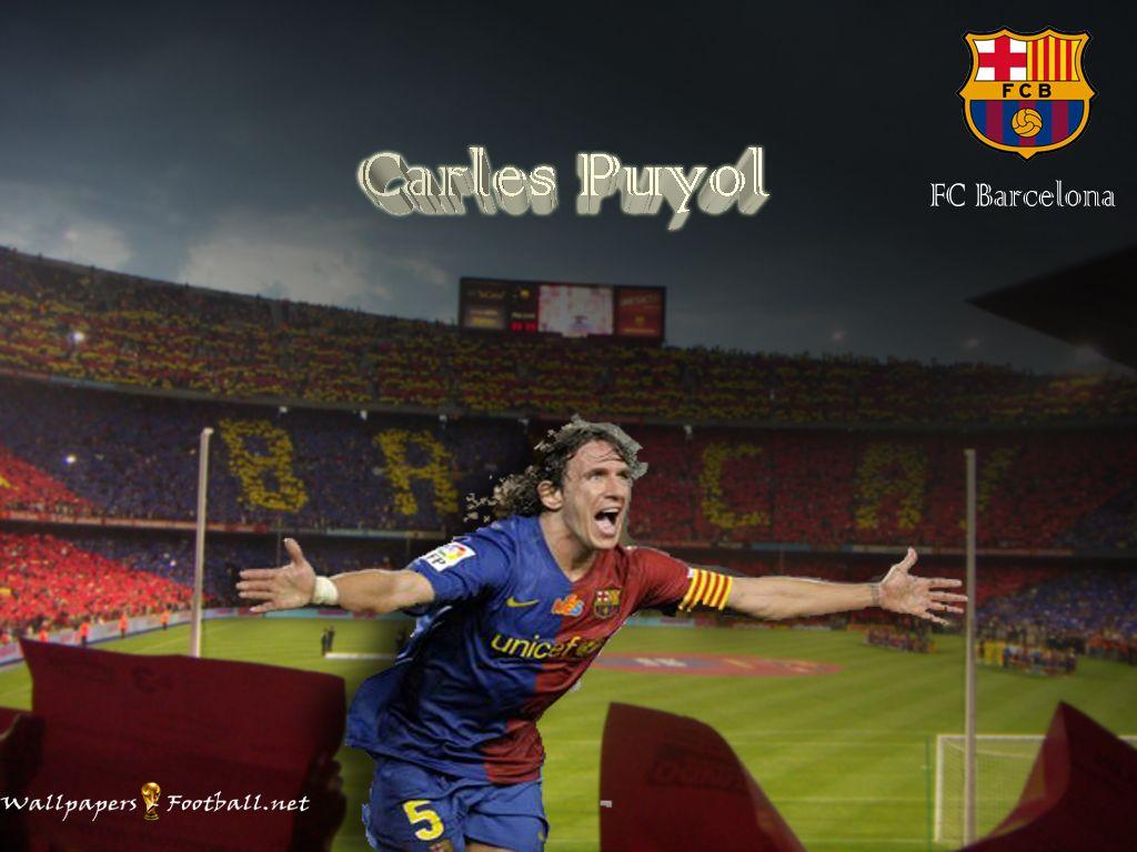 1024x768 Carles Puyol Football Wallpaper