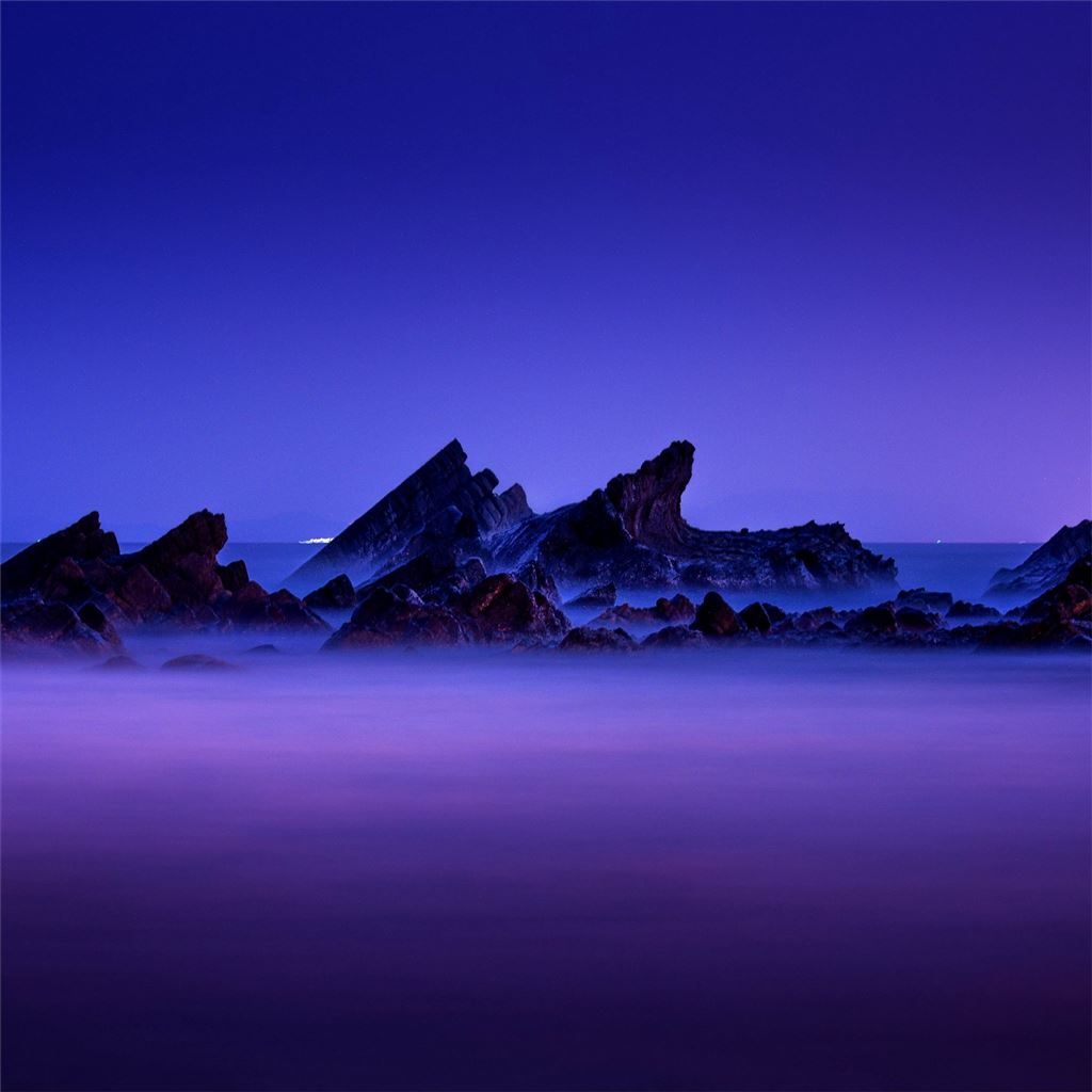 1024x1024 beautiful view on sea side 4k iPad Wallpaper Free Download
