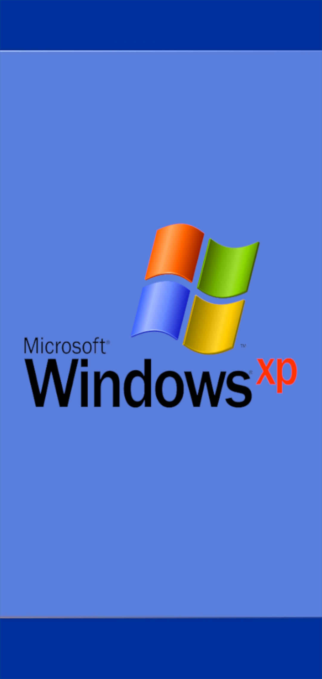 1080x2280 I created a Windows XP wallpaper for my Android phone