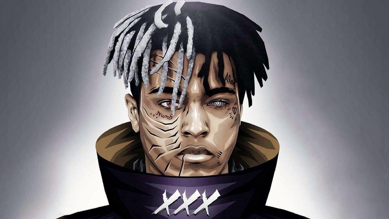 1280x720 Naruto Xxxtentacion Wallpaper