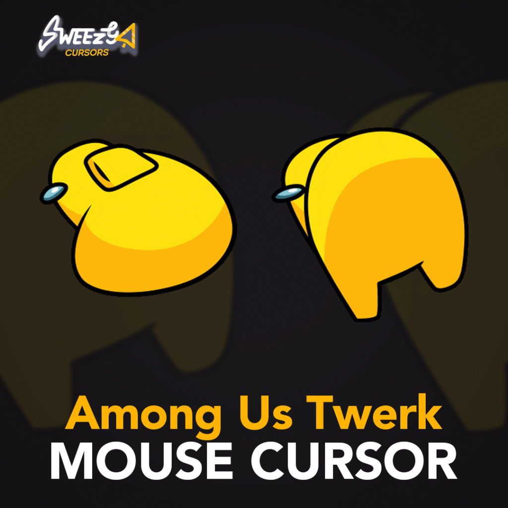 1024x1024 Among Us Yellow Twerk Animated Cursor Custom Cursors