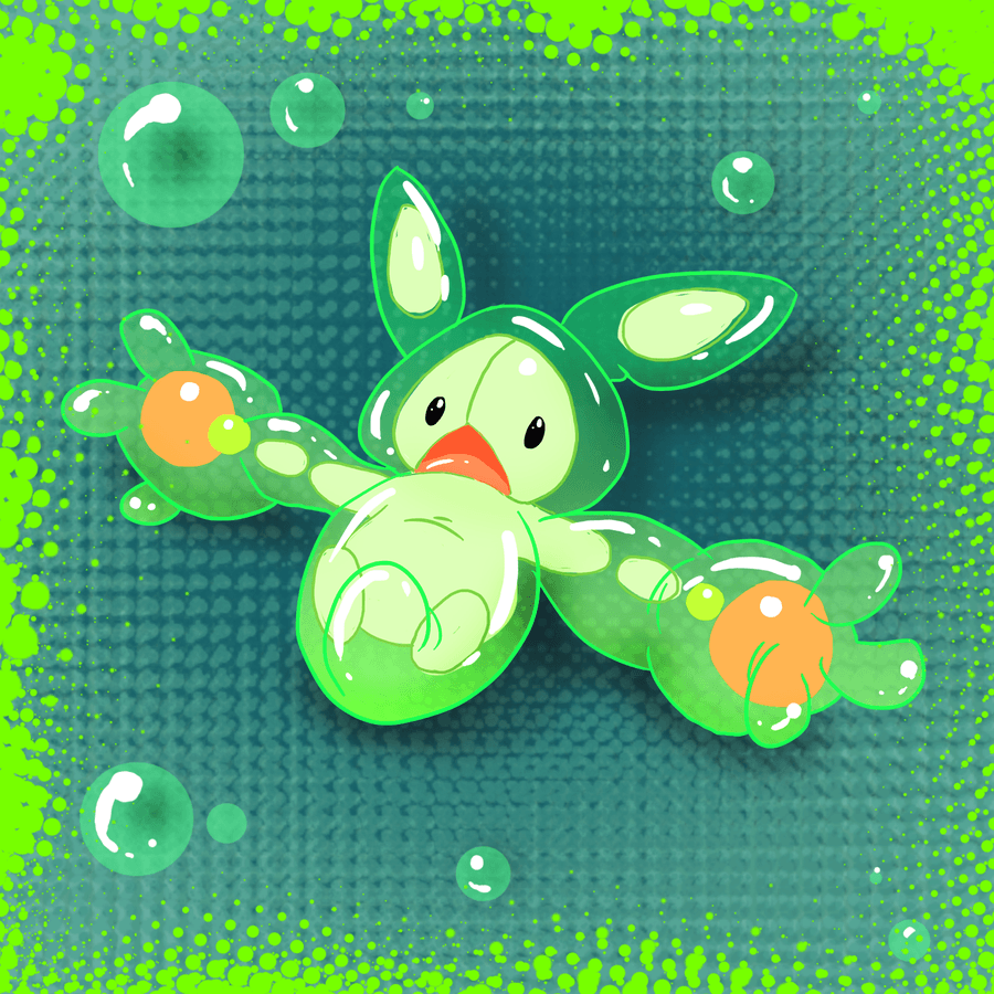 900x900 Reuniclus Wallpaper