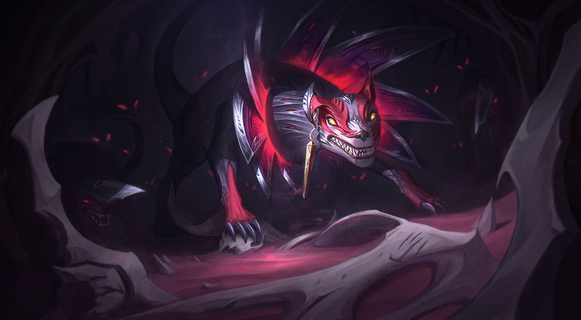1920x1058 Naafiri splash FanArt League of Legends