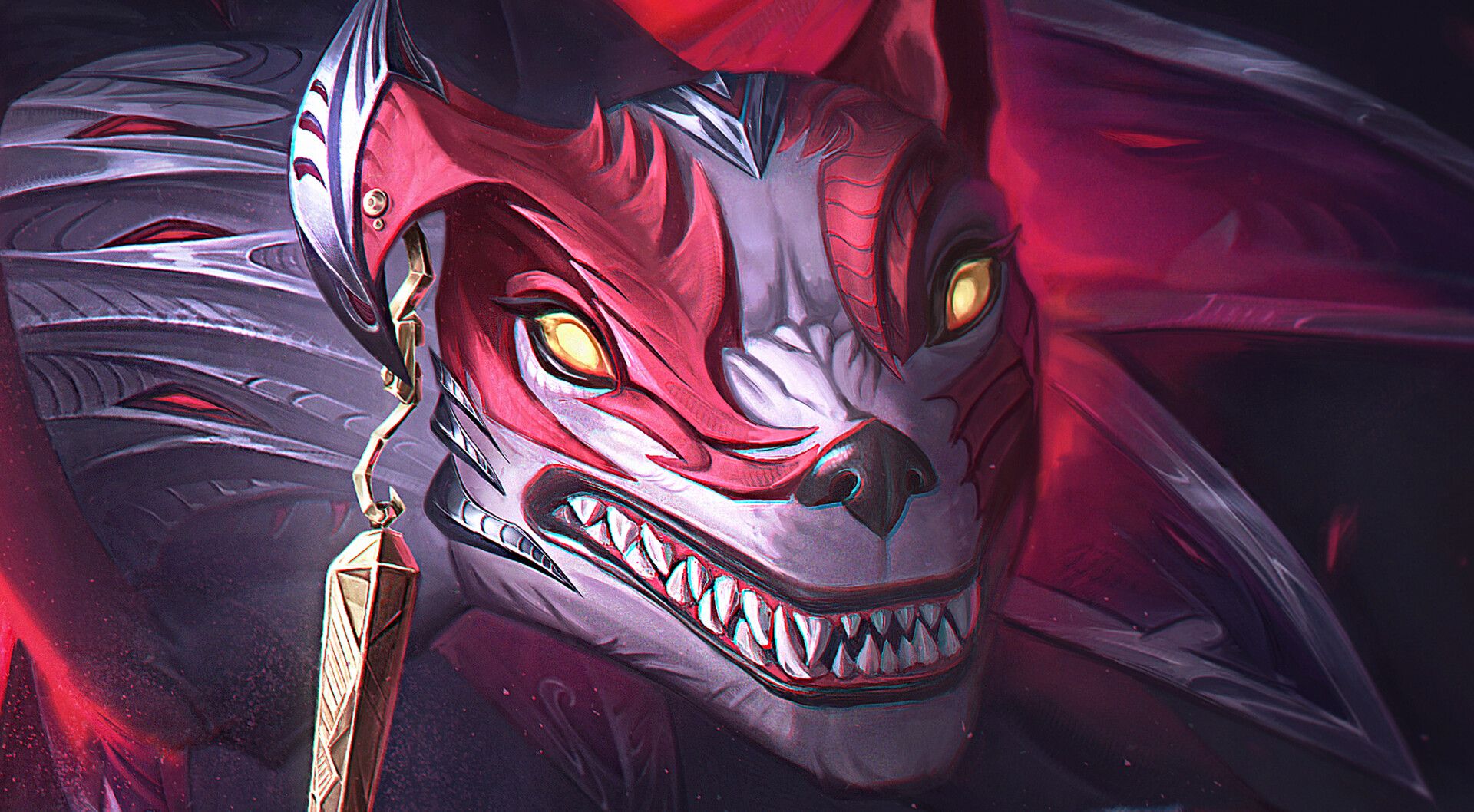 1920x1058 也 怪我 splash FanArt League of Legends