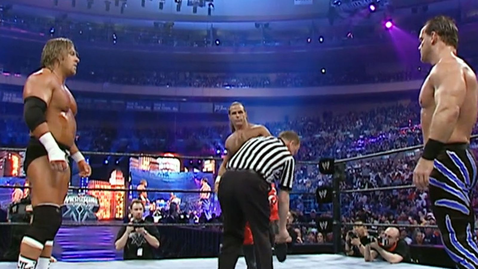 1600x900 Wrestlemania Countdown: HHH vs. Shawn Michaels vs. Chris Benoit Sports Page