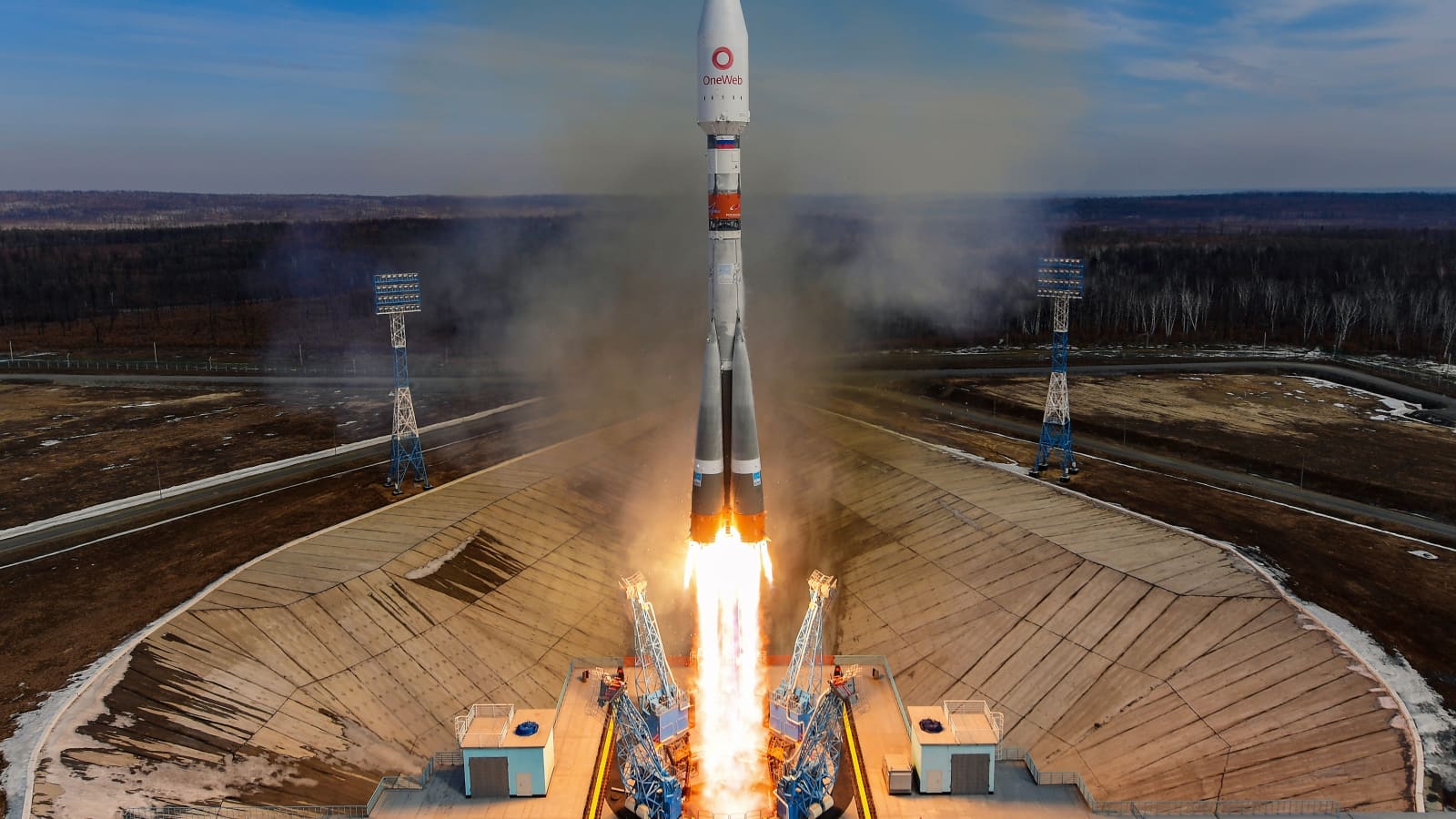 1600x900 OneWeb satellites caught in Russia Roscosmos standoff amid Ukraine crisis