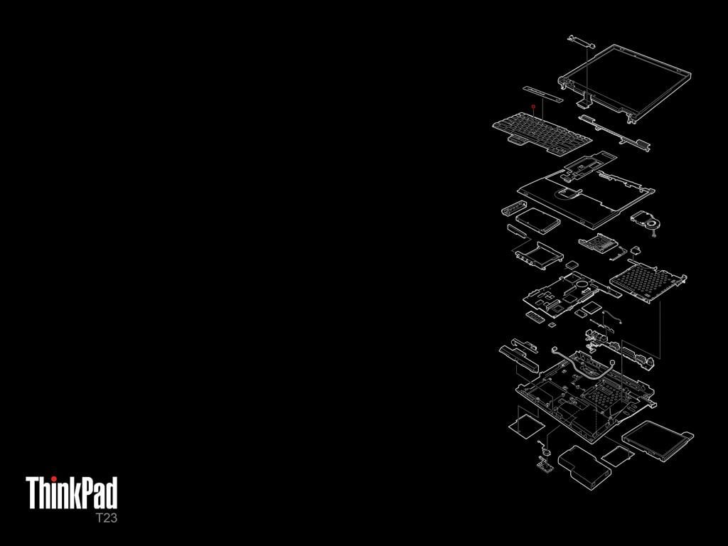 1024x768 Pad's Exploded ThinkPad Wallpaper vol.3 (+requests!)