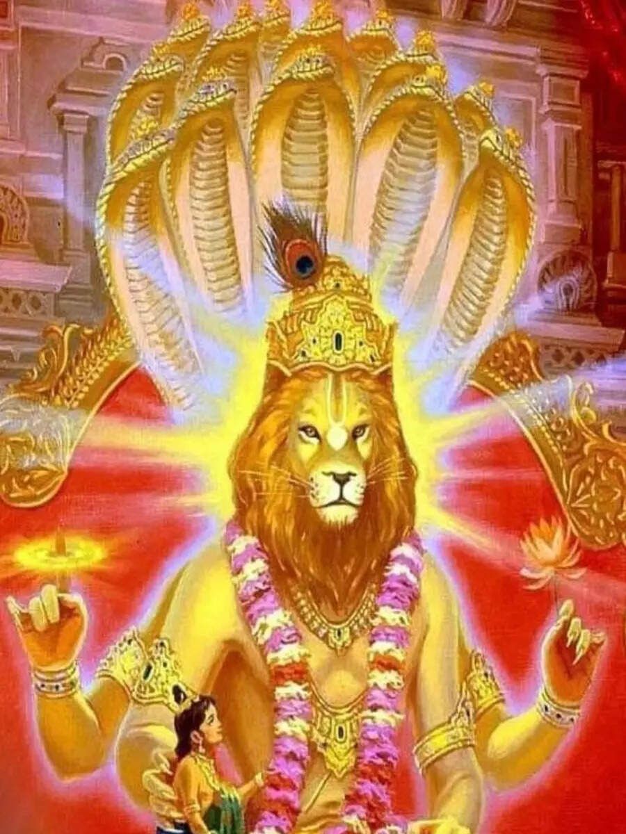 900x1200 Lord Narasimha: Know everything about the Hindu Lion God. Times of India