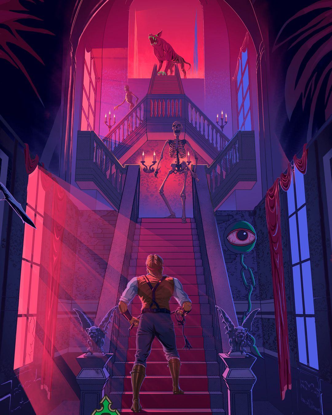 1080x1350 Castlevania: Bloodlines (2). Image - Behance