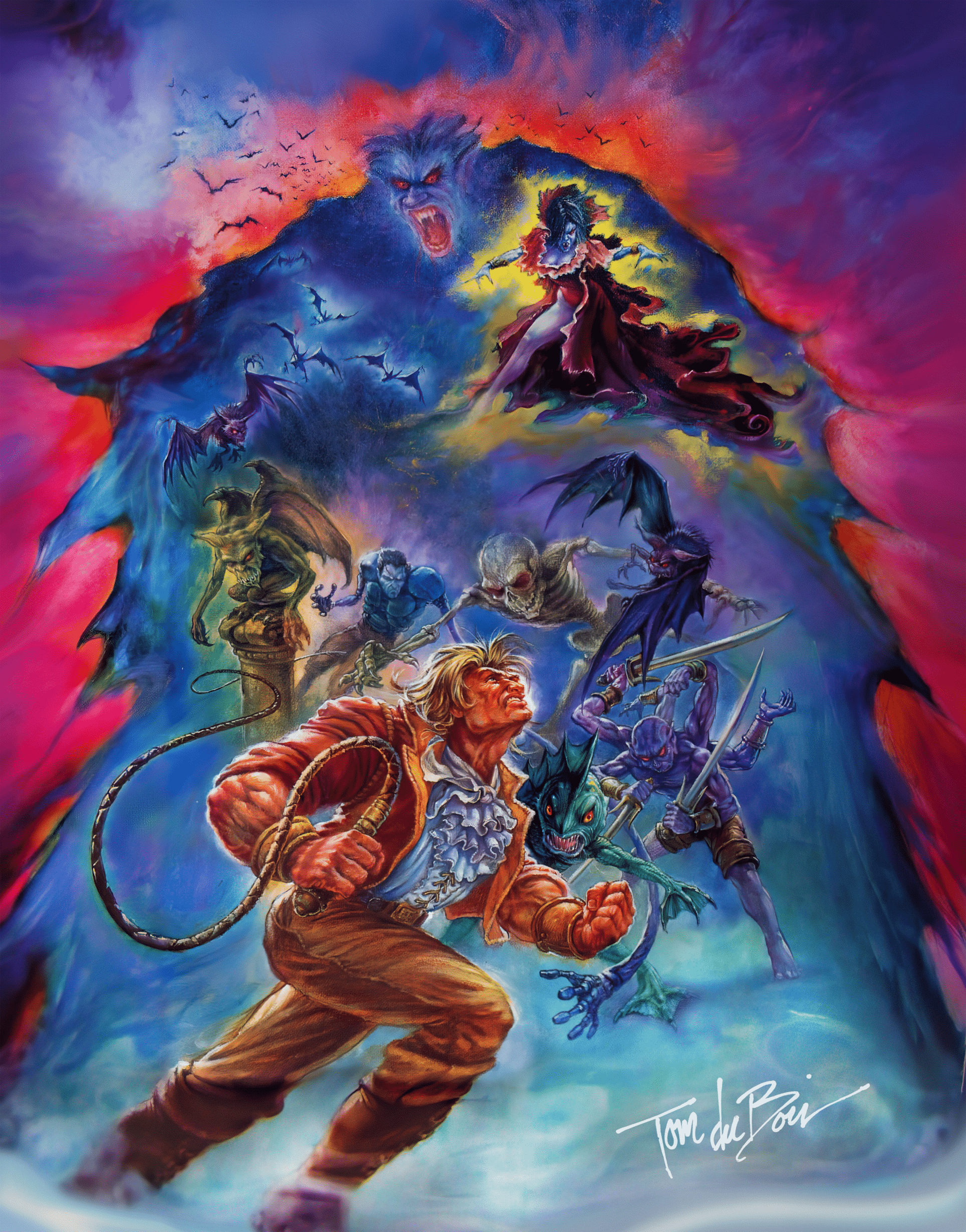 1928x2458 Castlevania: Bloodlines Image Games Database