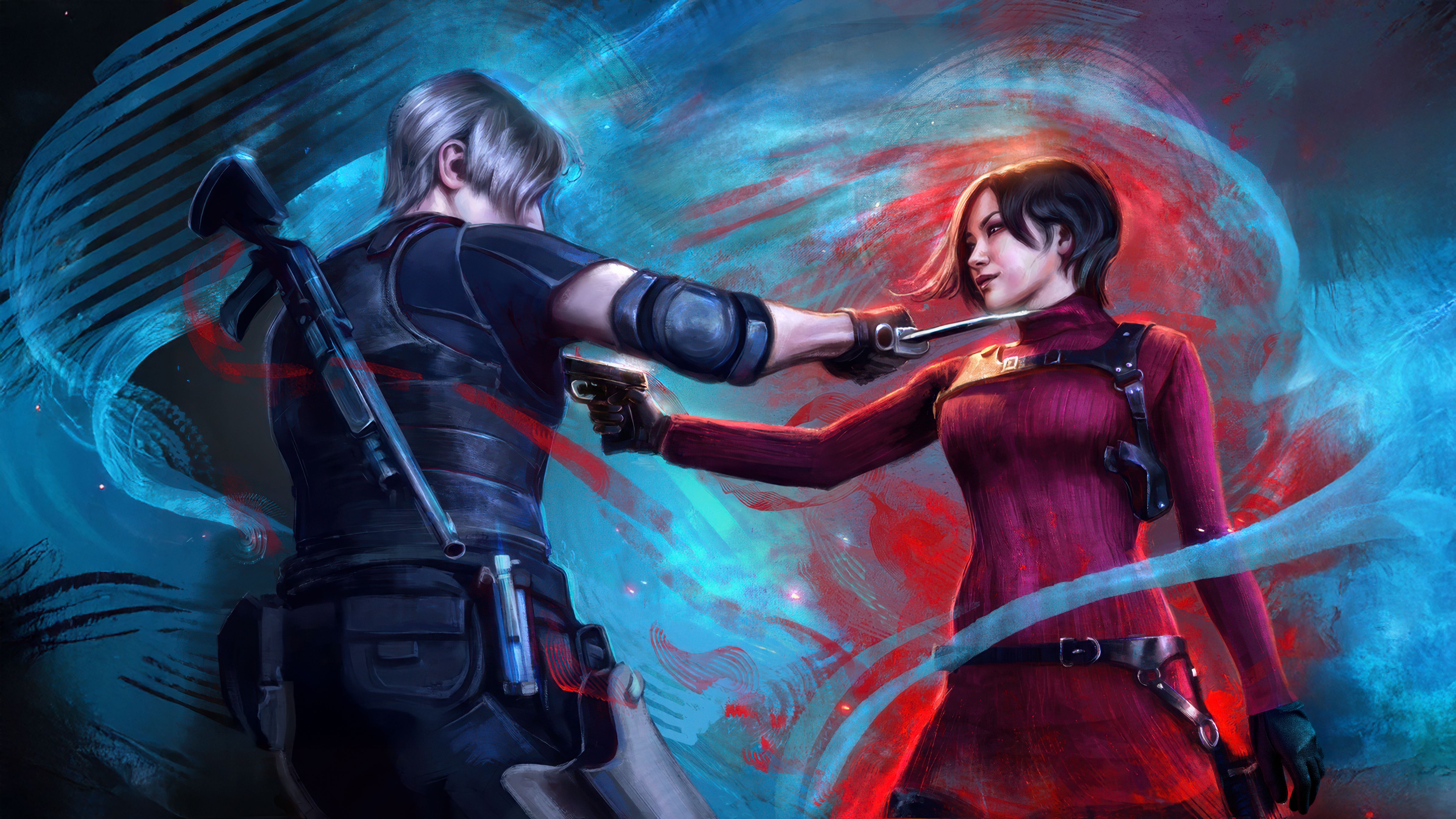 4772x2684 Leon Kennedy And Ada Wong 4K , HD 4k Wallpaper, Image, Background, Photos and Picture