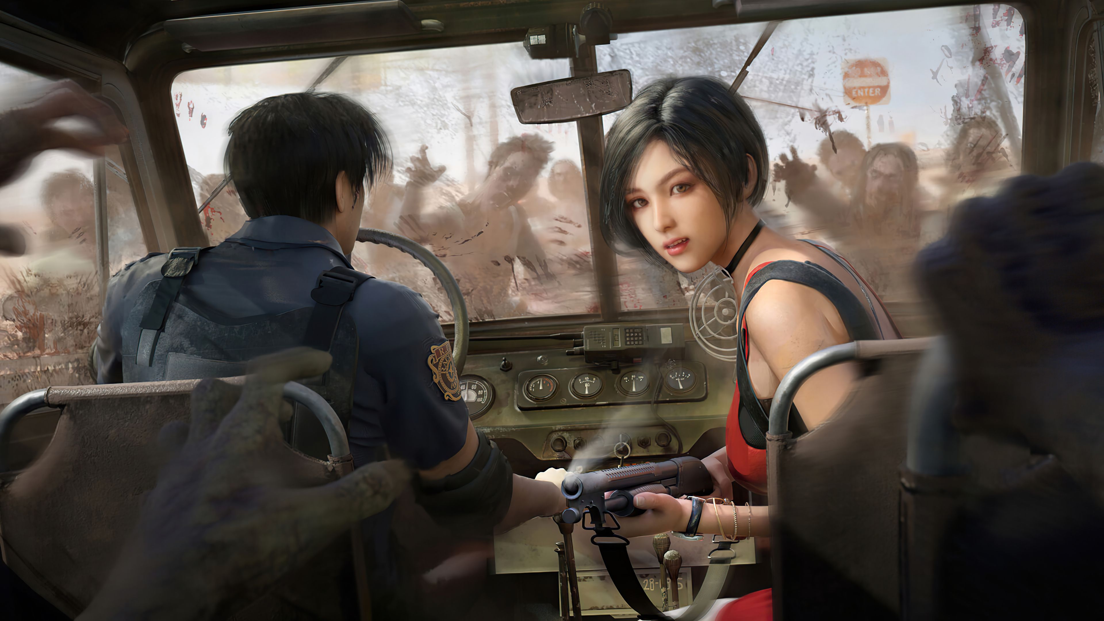 3840x2160 Ada Wong in Resident Evil 2 Remake HD Wallpaperx2160
