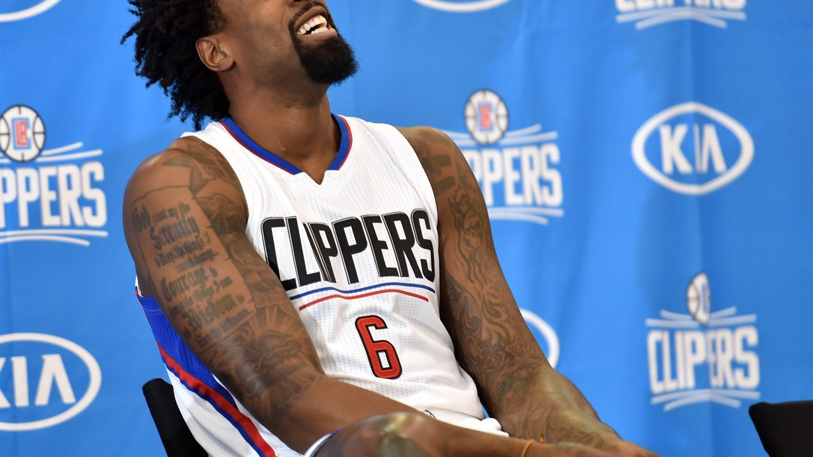 1600x900 DeAndre Jordan Lets His Hair Down On All Star Game Nod