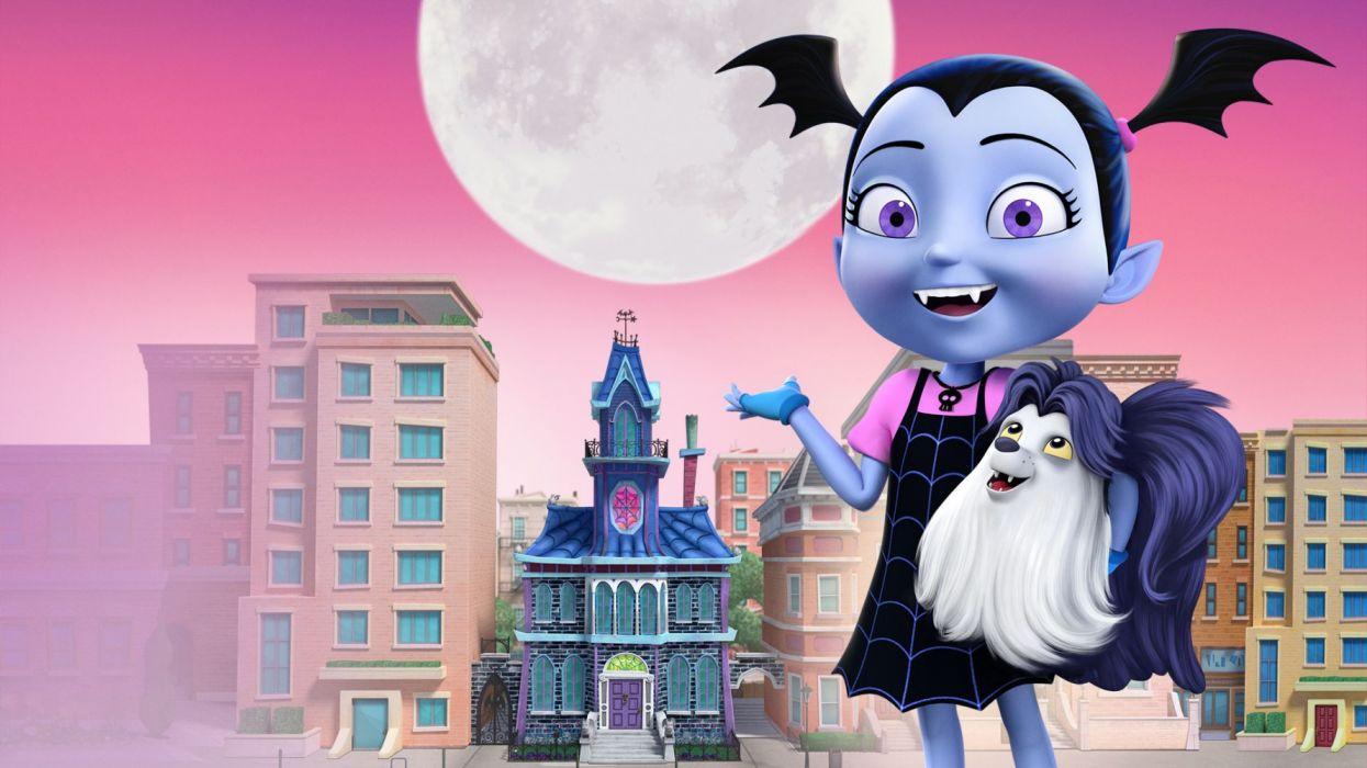 1245x700 Vampirina disney junior cartoons wallpaperx1080
