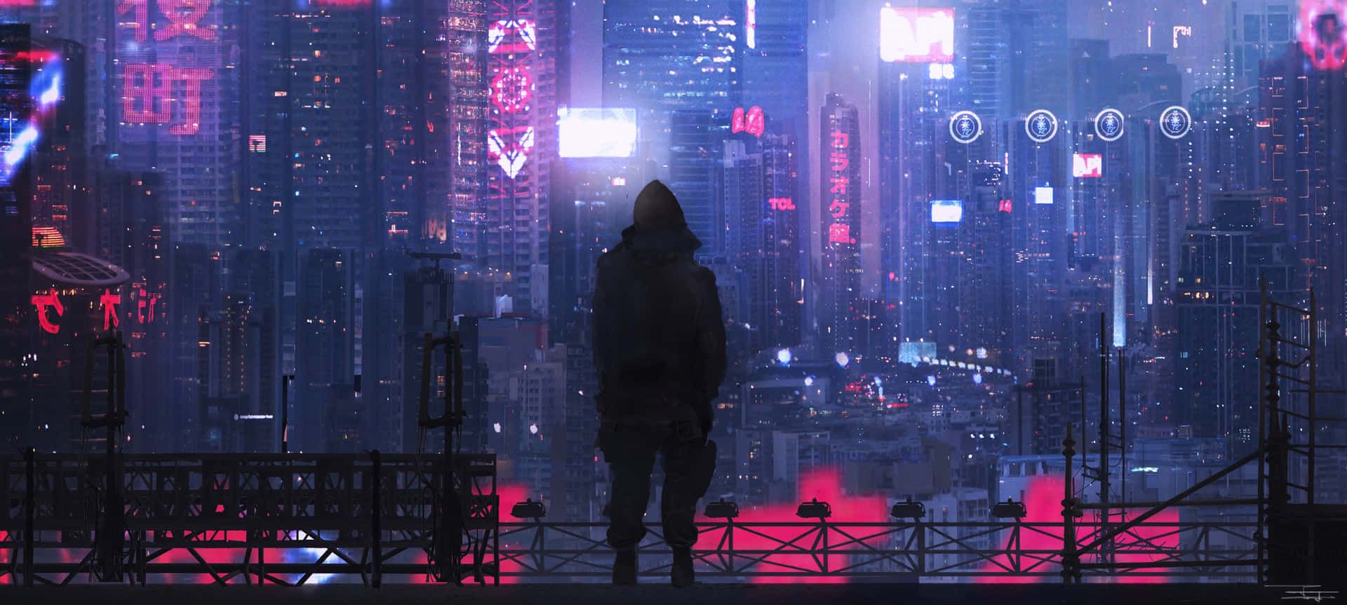 1920x863 Dark Dystopian Wallpaper