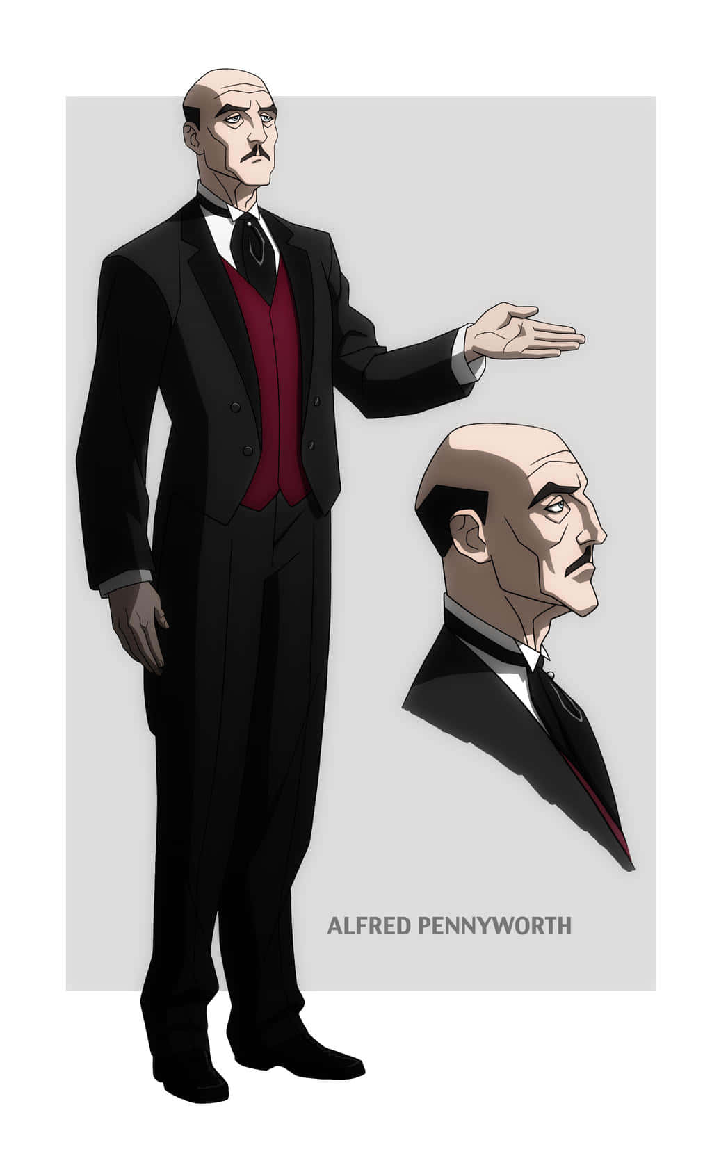 1024x1686 Download Alfred Pennyworth: Loyalty and Wisdom Wallpaper