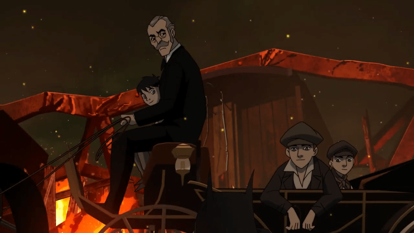 1366x768 Alfred Pennyworth Your Ride, Sir!