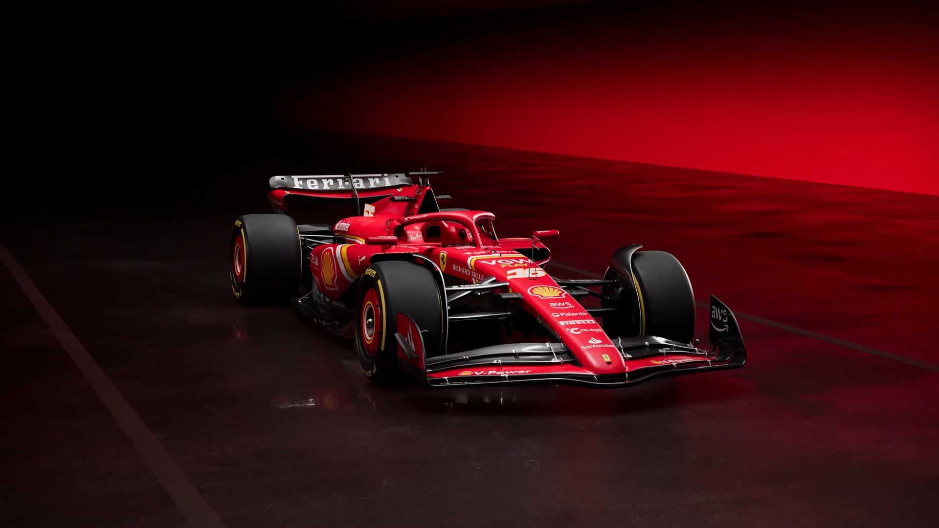 1920x1080 Photo Gallery: First Image Of Ferrari SF 24 F1 Car Revealed