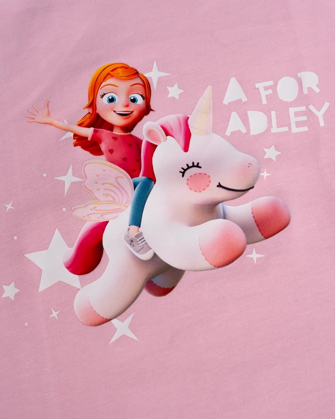 1080x1350 Adley's Rainbow Unicorn Tee