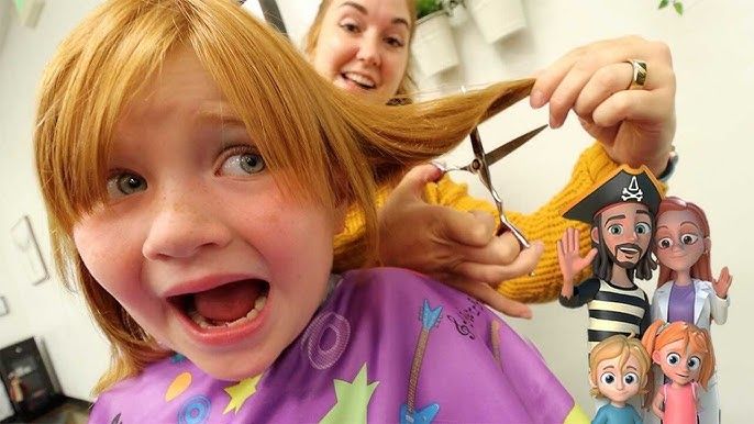 686x386 BACK to SCHOOL HAiRCUT!! and Family Cartoon!! shopping with Adley & Niko then Pizza at pirate island