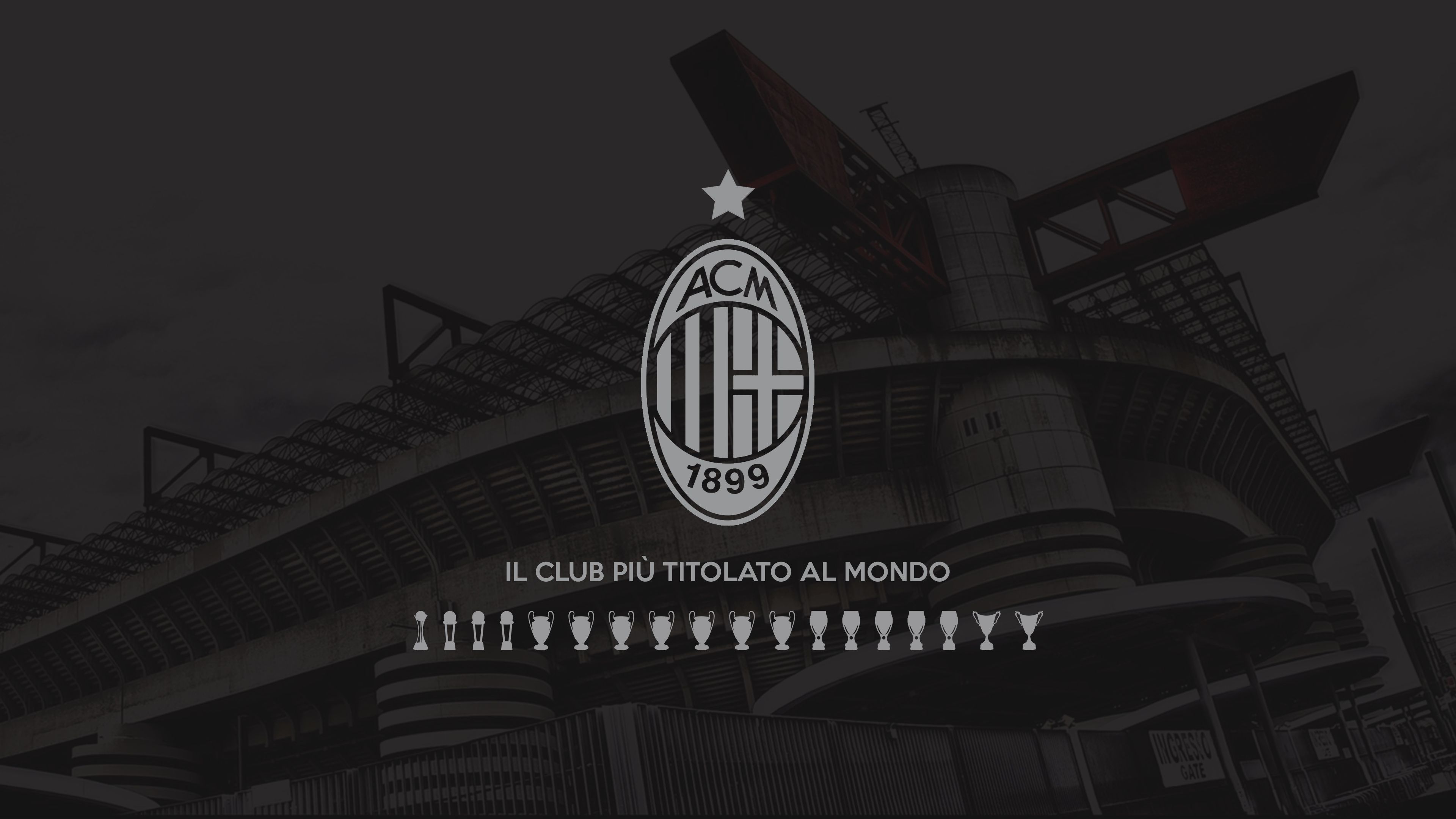 3840x2160 AC Milan Wallpaper