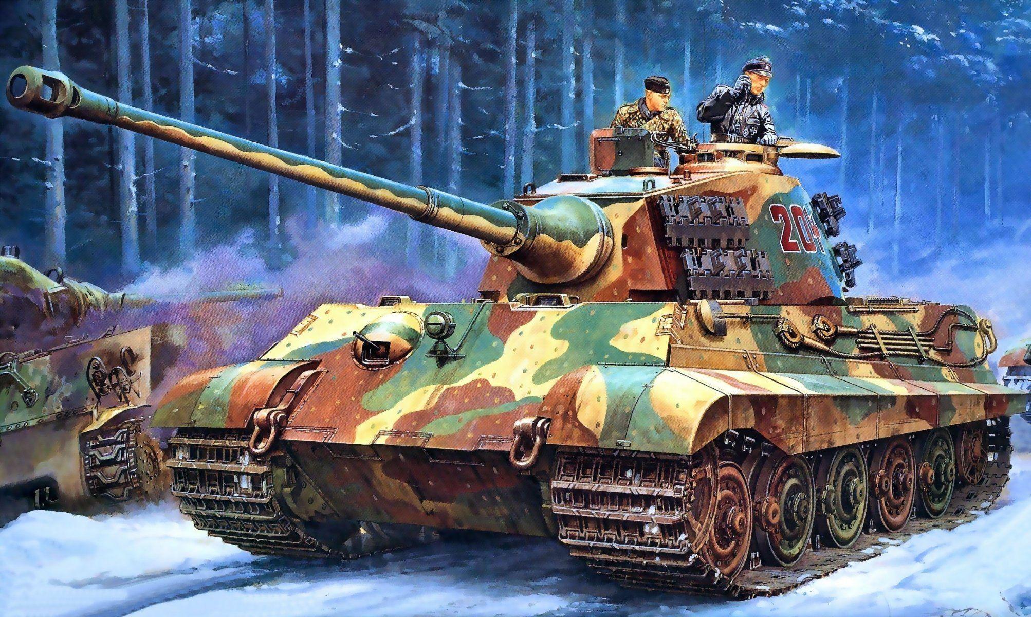 2006x1200 Tiger Tank Wallpaper Laptop
