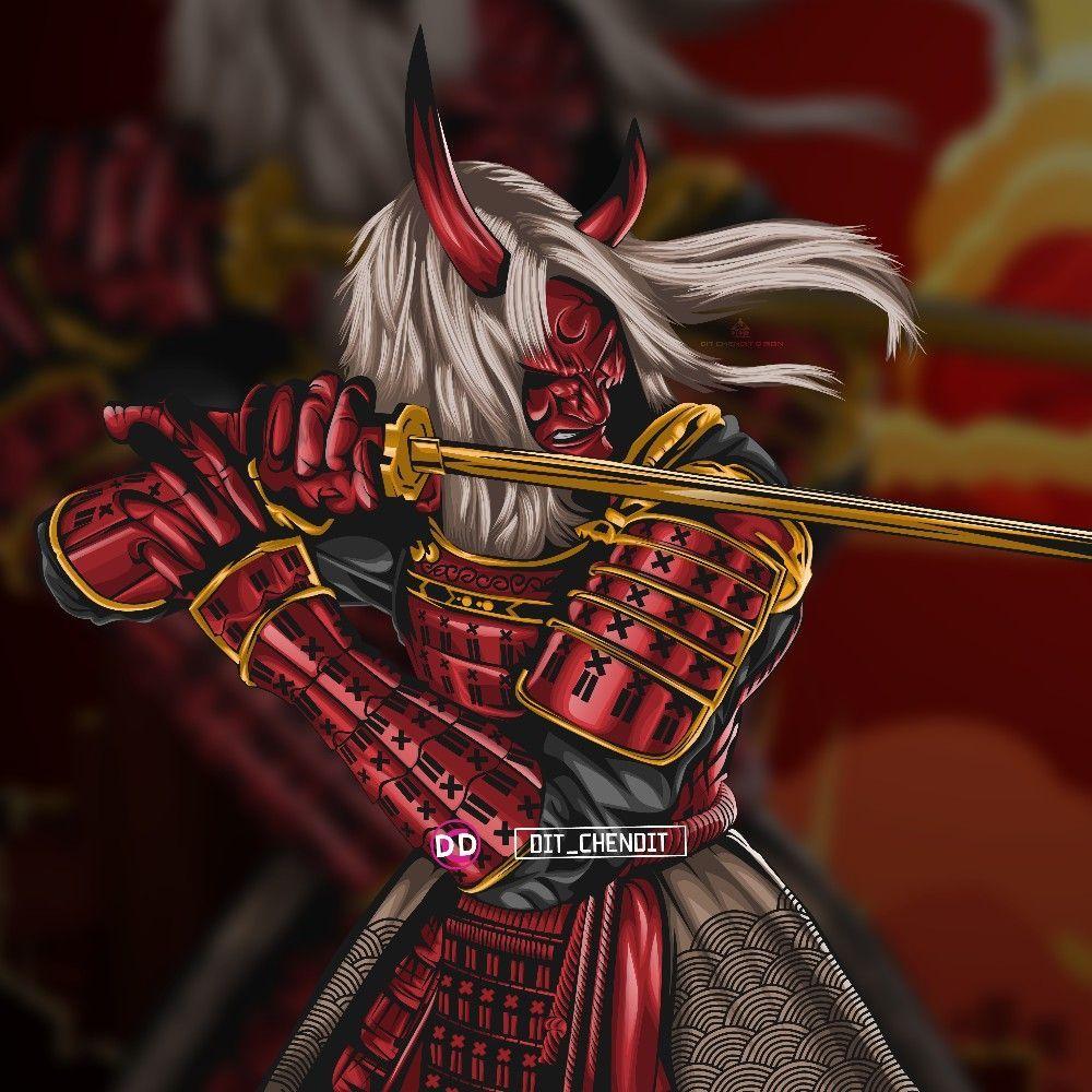 1374100 shiba samurai warrior digital art 4k  Rare Gallery HD  Wallpapers