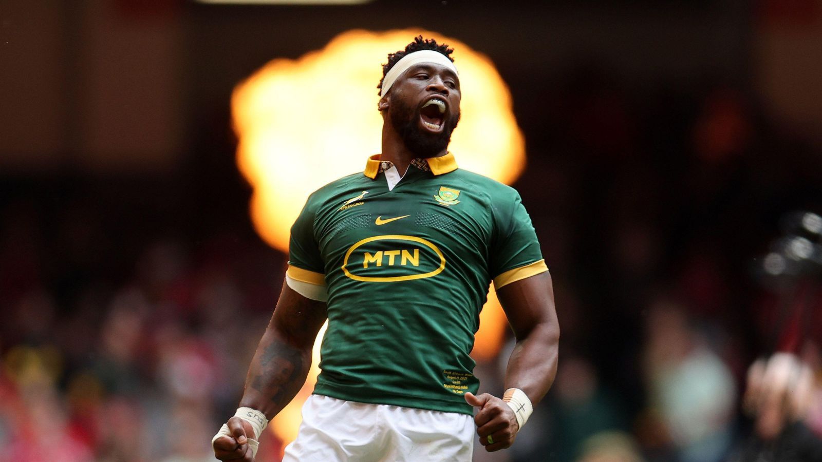 1600x900 Siya Kolisi Wallpaper