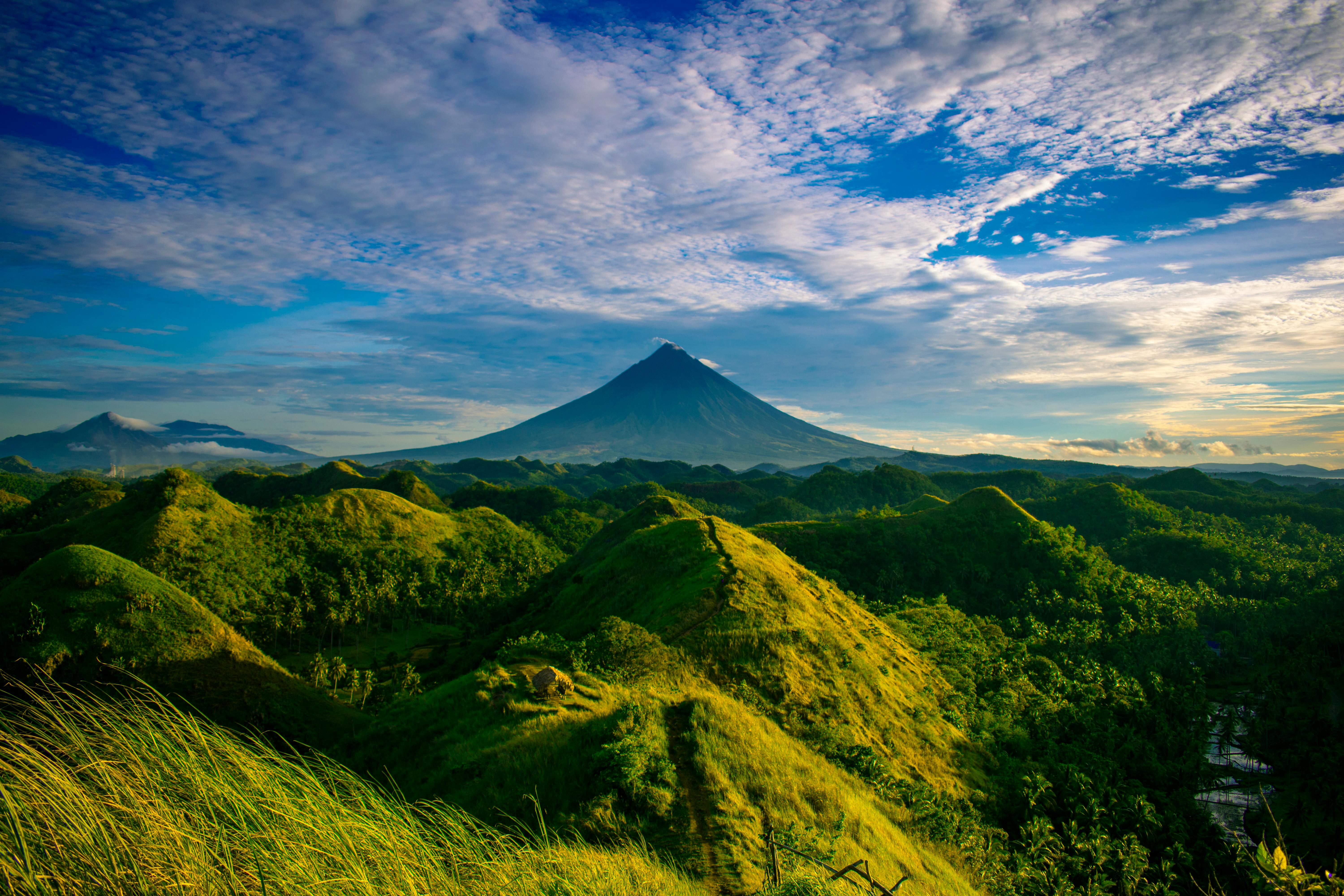 6000x4000 Scenic View of Hills Surrounded By Trees · Free